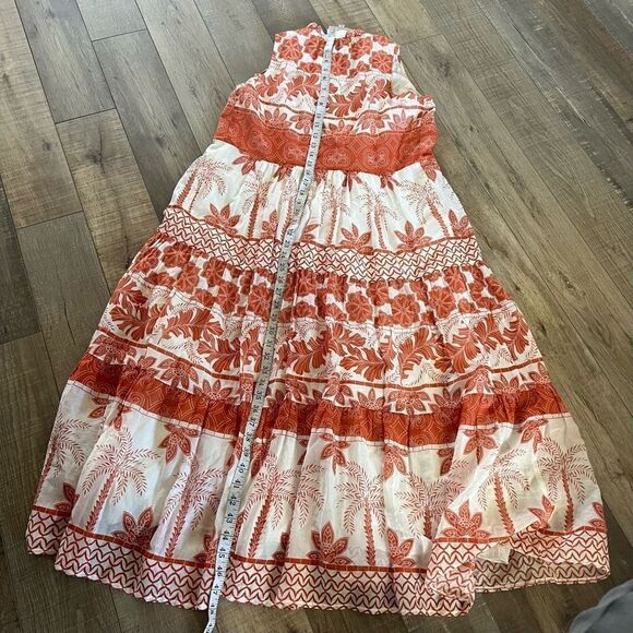 Johnny Was Maelle Sleeveless
Tiered Midi Dress size S - Picture 3 of 7